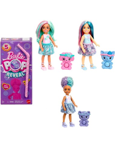 Muñecas Barbie Pop Reveal Chelsea Colección Dulces JFY01 BARBIE