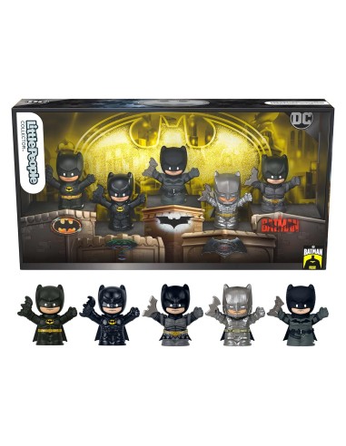 Packl 5 figuras Batman 85 Aniversario JCC54 BATMAN LITTLE PEOPLE