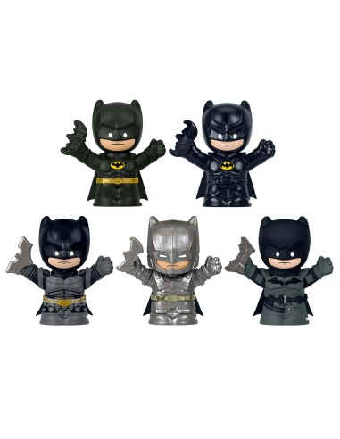 Packl 5 figuras Batman 85 Aniversario JCC54 BATMAN LITTLE PEOPLE