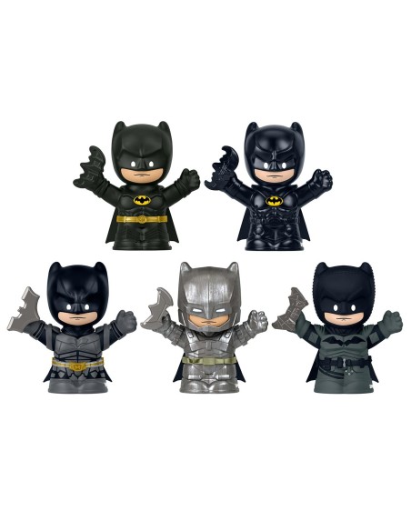 Packl 5 figuras Batman 85 Aniversario JCC54 BATMAN LITTLE PEOPLE