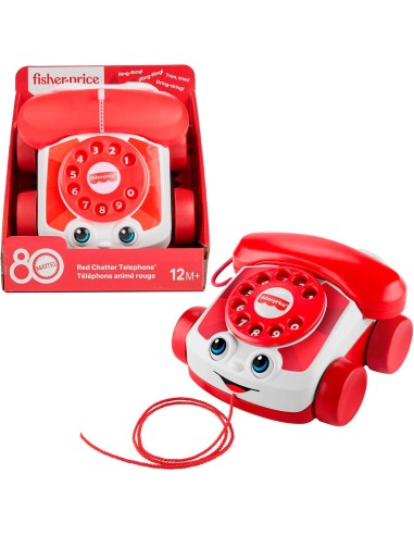 Teléfono parlanchin Edición 80 Aniversario JGG97 FISHER-PRICE