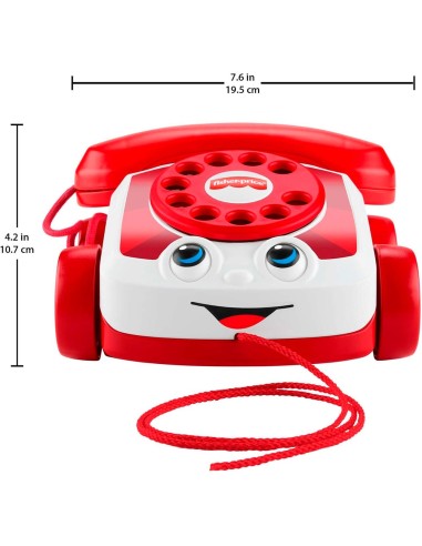 Teléfono parlanchin Edición 80 Aniversario JGG97 FISHER-PRICE