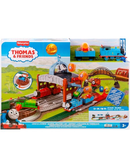 Set reparto de barriles JGY30 THOMAS Y SUS AMIGOS FISHER-PRICE