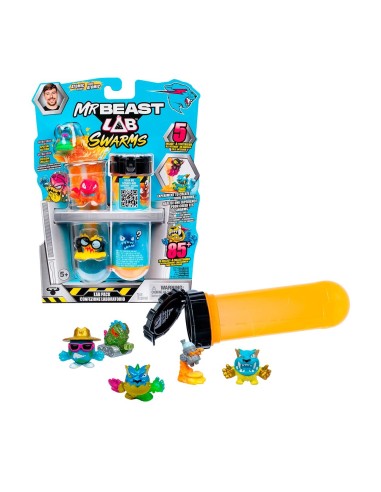 Pack 5 Swarms Test Tube Mr. Beast BTR09000 FAMOSA