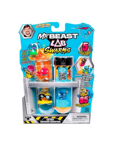 Pack 5 Swarms Test Tube Mr. Beast BTR09000 FAMOSA