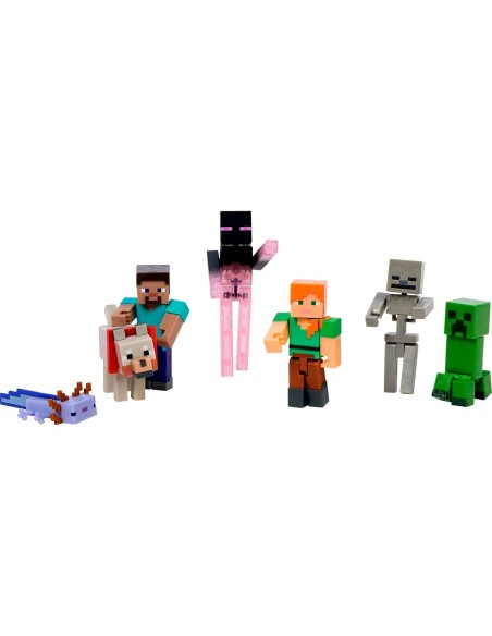 Pack Construcción de Mundos JFG66 MINECRAFT MATTEL