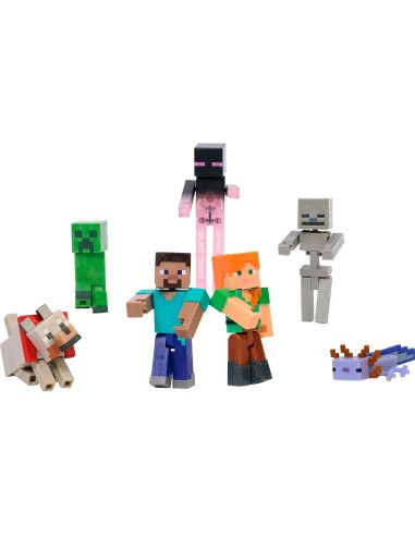 Pack Construcción de Mundos JFG66 MINECRAFT MATTEL