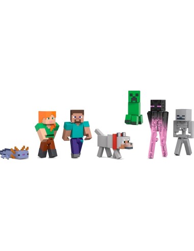 Pack Construcción de Mundos JFG66 MINECRAFT MATTEL