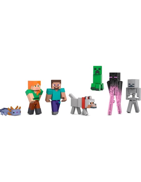 Pack Construcción de Mundos JFG66 MINECRAFT MATTEL