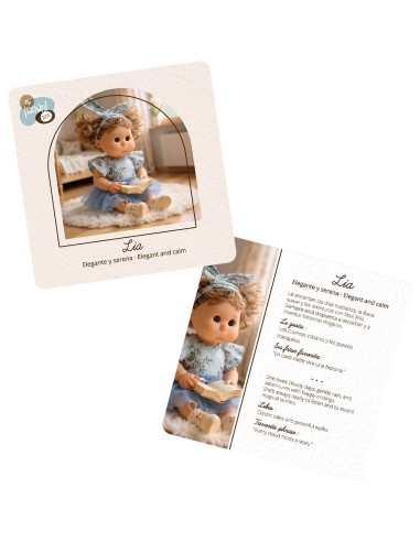 Lia muñeca pepona 40 cm con mofletes gorditos. 788T01058 TACHAN