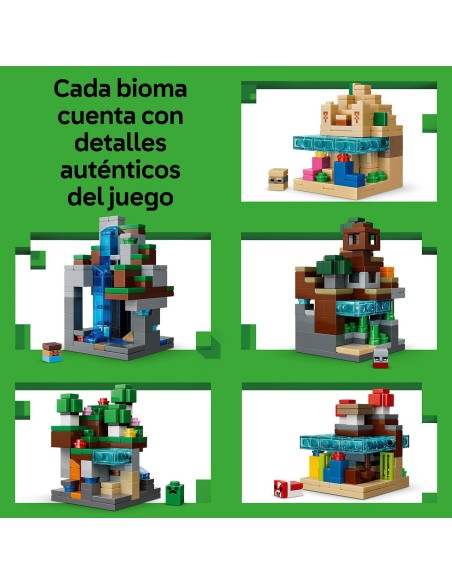 Minibiomas 21589 MINECRAFT LEGO