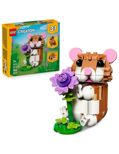 Lindo Hámster con Flor 31376 LEGO