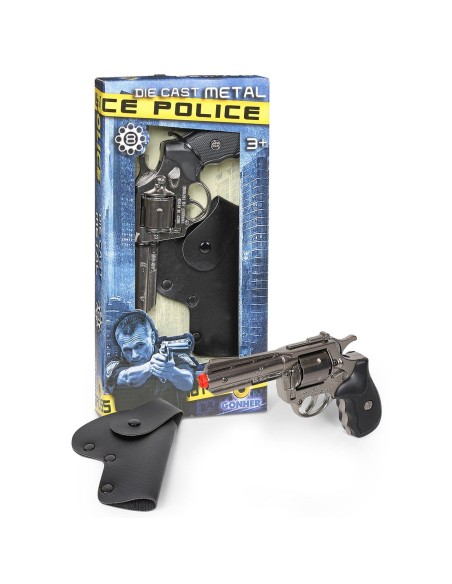 Pistola Policia 8 tiros con Cartuchera 433/0 GONHER