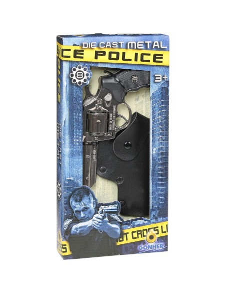 Pistola Policia 8 tiros con Cartuchera 433/0 GONHER