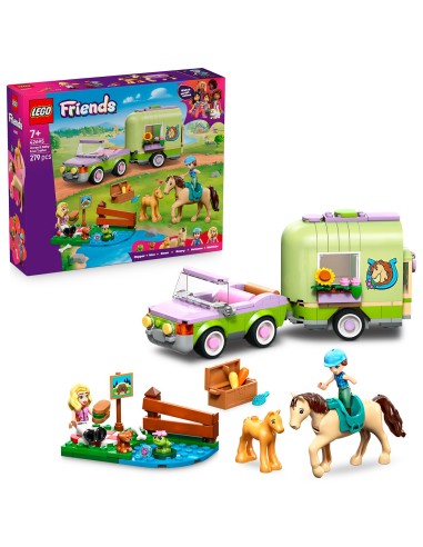 Remolque para Caballo y Potrillo 42695 LEGO