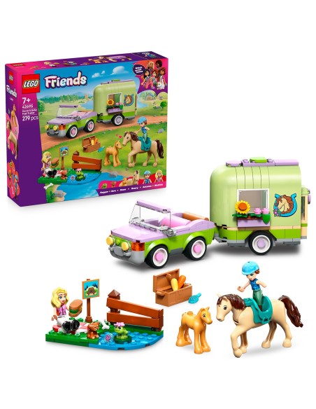 Remolque para Caballo y Potrillo 42695 LEGO