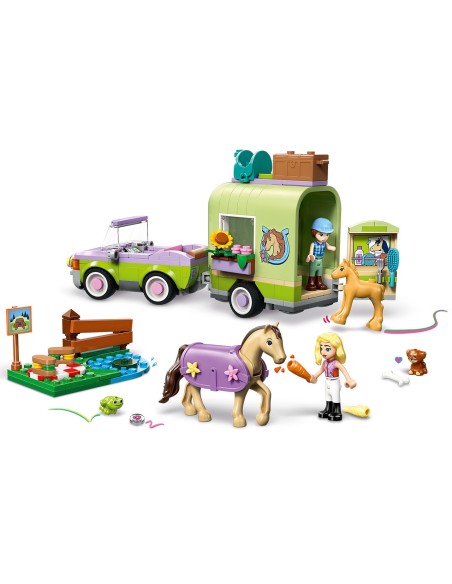 Remolque para Caballo y Potrillo 42695 LEGO