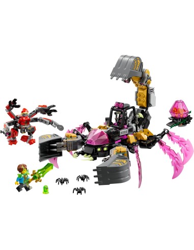 Excavadora Escorpión de Pesadilla 71513 LEGO