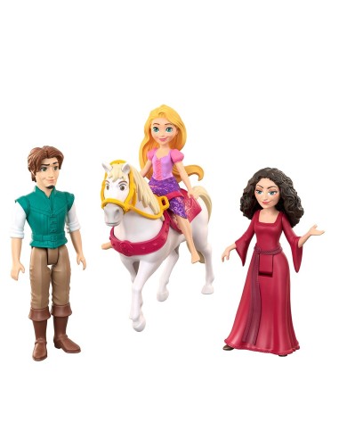 Conjunto de personajes de Rapunzel JHG85 DISNEY PRINCESS MATTEL