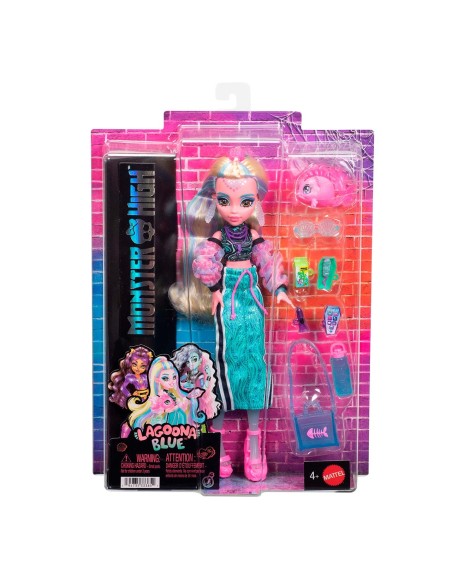 Muñeca Monster High Lagoona Blue JHK33 MONSTER HIGH MATTEL