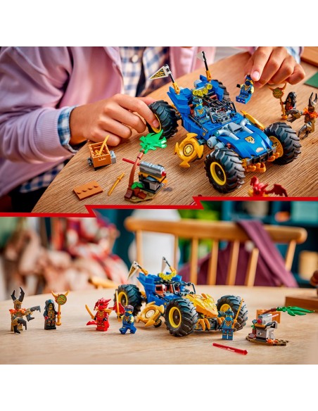 Coche transformable de Jay 71856 LEGO
