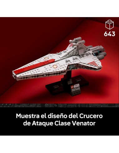 Crucero de Ataque Clase Venator 75441 STAR WARS LEGO