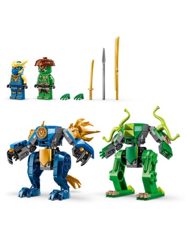 Combate del Meca Dragón de Jay 71853 LEGO