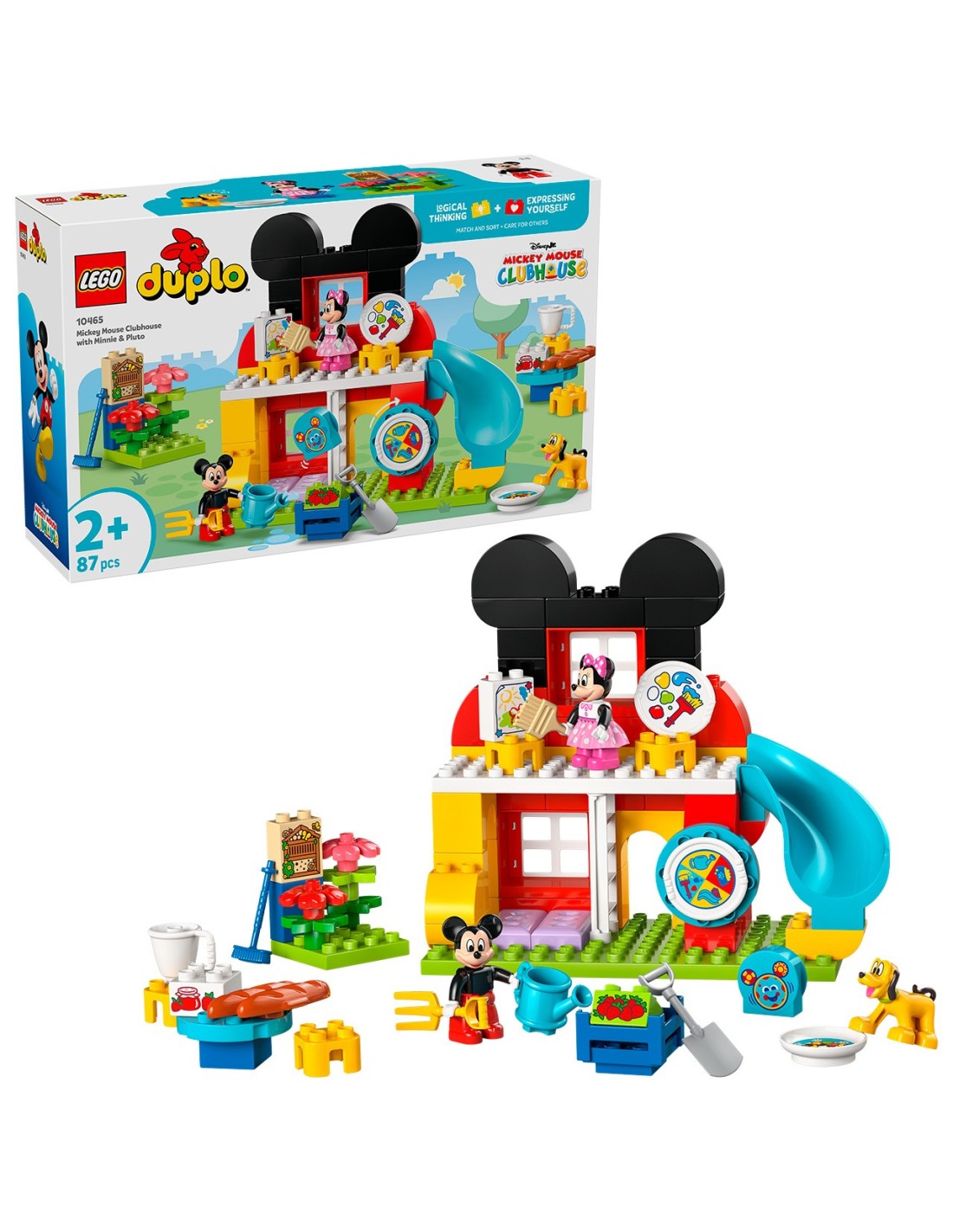 Casa de Mickey Mouse con Minnie y Pluto 10465 | DISNEY LEGO | Juguetes ...