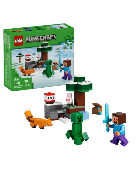 La Aventura de Steve en la Taiga 21583 MINECRAFT LEGO