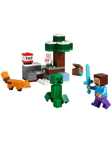 La Aventura de Steve en la Taiga 21583 MINECRAFT LEGO