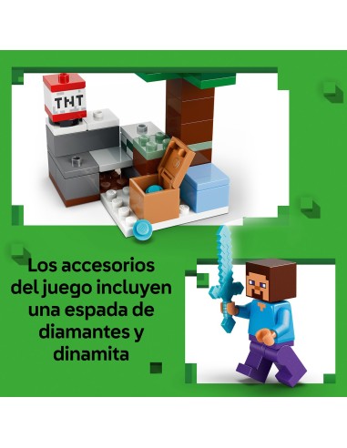 La Aventura de Steve en la Taiga 21583 MINECRAFT LEGO