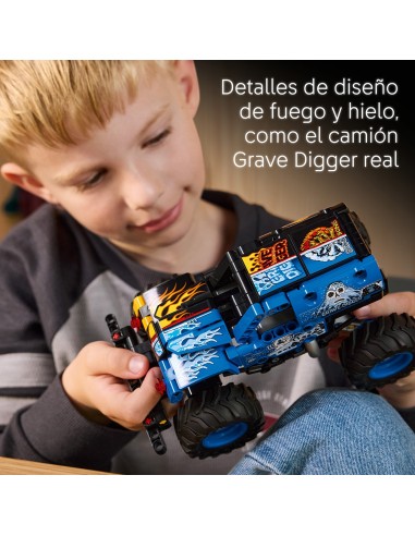 Monster Jam Grave Digger Fuego y Hielo 42219 LEGO