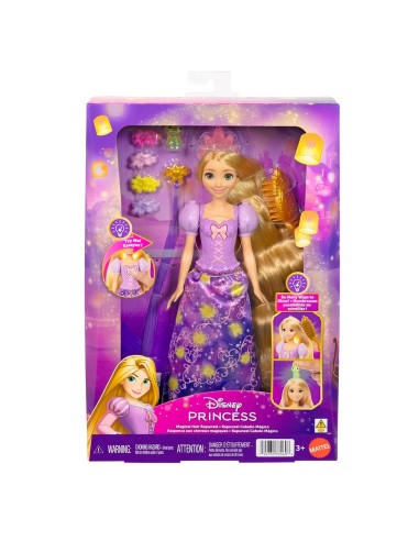Rapunzel con Melena Mágica JHL46 DISNEY PRINCESS MATTEL