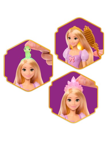 Rapunzel con Melena Mágica JHL46 DISNEY PRINCESS MATTEL