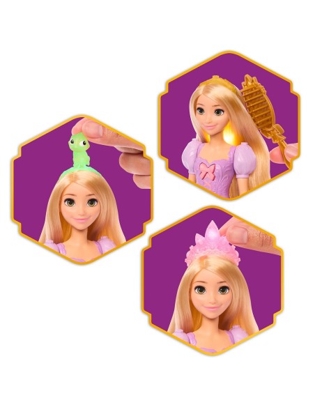 Rapunzel con Melena Mágica JHL46 DISNEY PRINCESS MATTEL