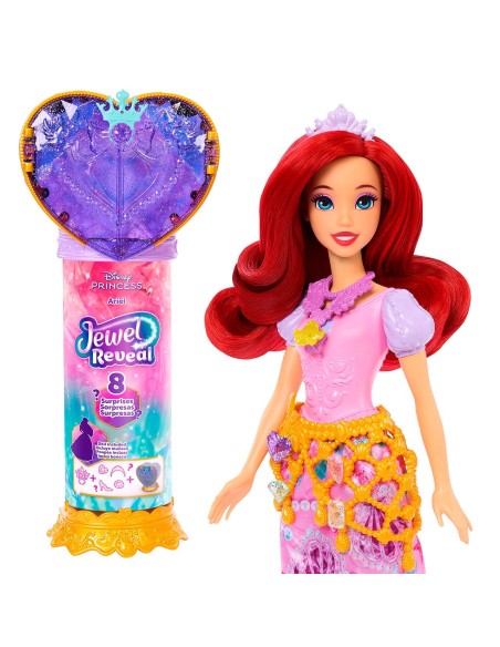 Muñeca Ariel Jewel Reveal JHL49 DISNEY PRINCESS MATTEL
