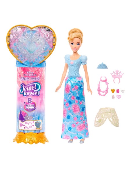 Muñeca Cenicienta Jewel Reveal JHL50 DISNEY PRINCESS MATTEL