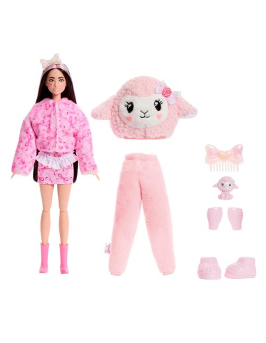 Barbie Cutie Reveal Osos Amorosos - Ovejita Rosa JJP66 BARBIE