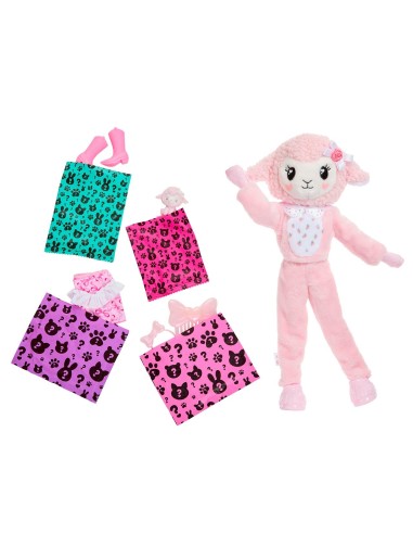 Barbie Cutie Reveal Osos Amorosos - Ovejita Rosa JJP66 BARBIE