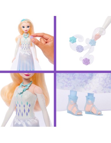 Muñeca Elsa Jewel Reveal JJY36 DISNEY PRINCESS MATTEL