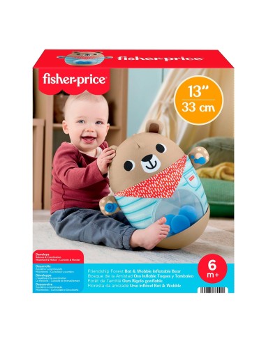 Oso Inflable Toques y Tambaleo JLB83 FISHER-PRICE