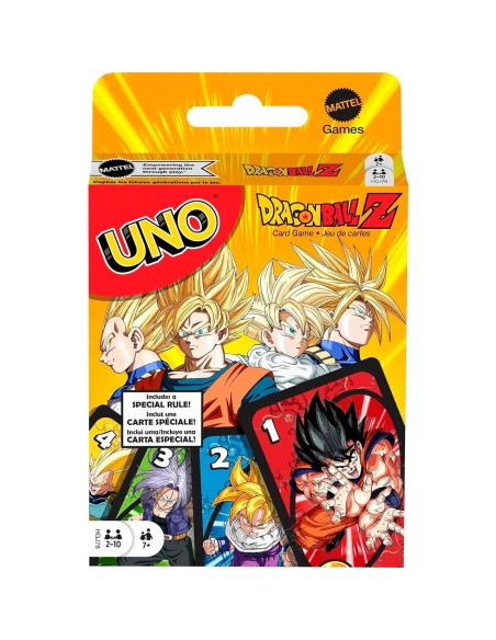 Juego Uno Dragon Ball HGJ78 DRAGON BALL MATTEL GAMES