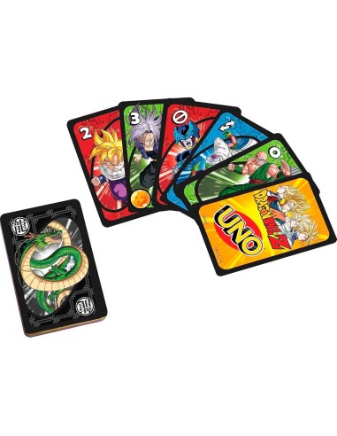 Juego Uno Dragon Ball HGJ78 DRAGON BALL MATTEL GAMES