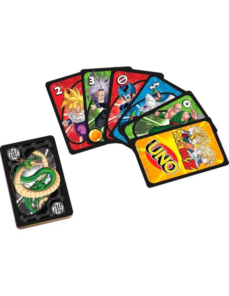 Juego Uno Dragon Ball HGJ78 DRAGON BALL MATTEL GAMES