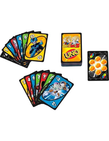 Juego Uno Dragon Ball HGJ78 DRAGON BALL MATTEL GAMES