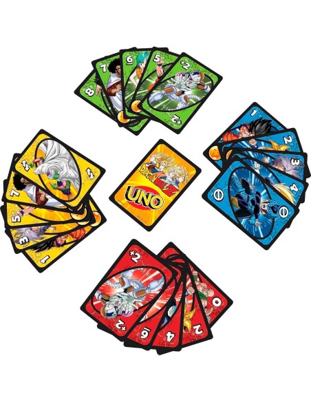 Juego Uno Dragon Ball HGJ78 DRAGON BALL MATTEL GAMES