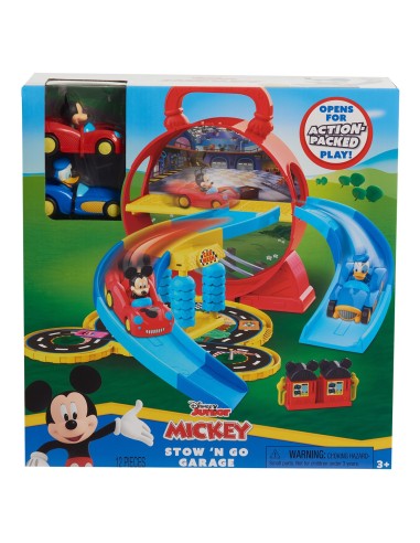 Garage Stow N' Go Mickey Mouse 38857 DISNEY JUST PLAY