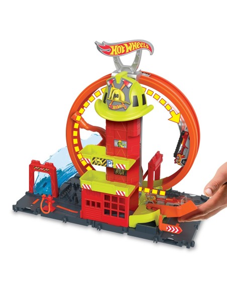 Parque de Bomberos Superloop HKX41 HOT WHEELS