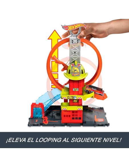 Parque de Bomberos Superloop HKX41 HOT WHEELS