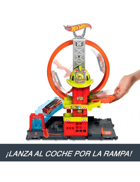 Parque de Bomberos Superloop HKX41 HOT WHEELS